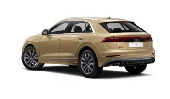 Renting Audi Q8 S line 55 TFSIe 290kW quattro tiptronic 394CV lleno