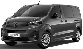 Renting Peugeot Traveller frontal