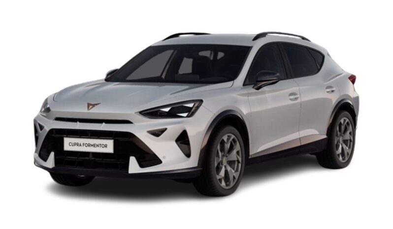 Vista frontal Cupra Formentor en renting