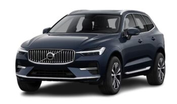 Vista frontal Volvo XC60 renting