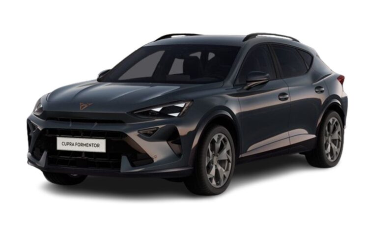 Vista frontal Cupra Formentor en renting
