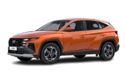 Vista frontal Hyundai Tucson en renting