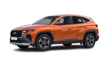 Vista frontal Hyundai Tucson en renting