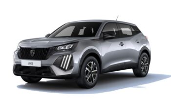 Vista frontal Peugeot 2008 en renting