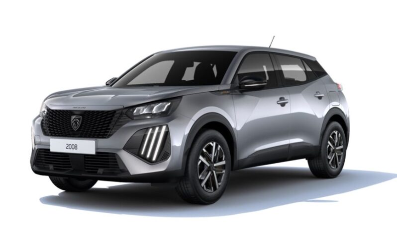 Vista frontal Peugeot 2008 en renting