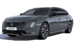 Vista frontal Peugeot 508 SW Hybrid en renting