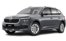 Vista frontal Skoda Kamiq en renting