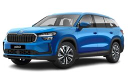 Vista frontal Skoda Kodiaq Plug-In Hybrid en renting