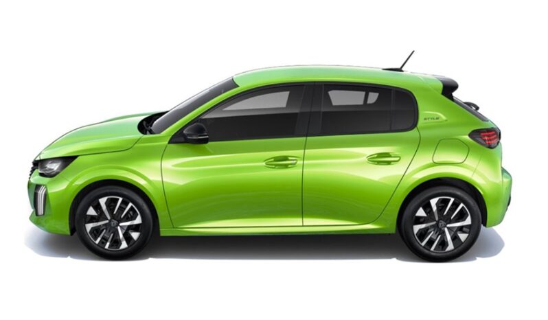 Renting Peugeot 208 Eléctrico Allure Eléctrico 136CV lleno