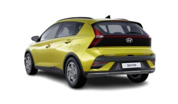 Renting Hyundai Bayon Klass 1.2 MPI  79CV lleno