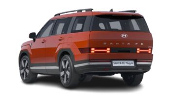 Renting Hyundai Santa Fe Plug-In Hybrid Maxx PHEV 1.6T 4X4 AT  252CV lleno