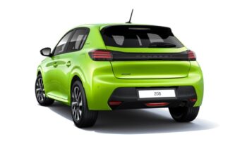 Renting Peugeot 208 Eléctrico Allure Eléctrico 136CV lleno