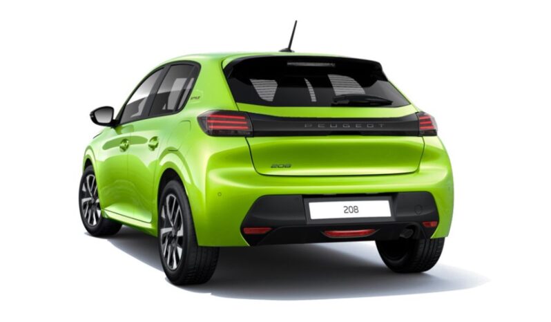 Renting Peugeot 208 Eléctrico Allure Eléctrico 136CV lleno