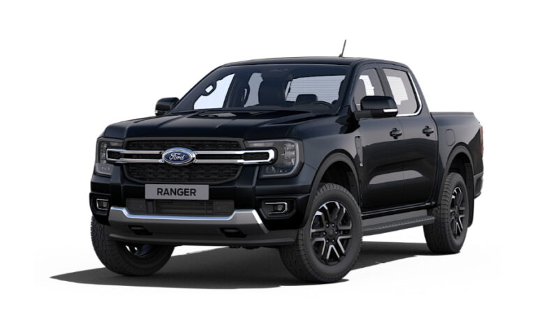 Vista frontal Ford Ranger Limited 4x4 en renting