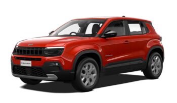 Vista frontal Jeep Avenger Altitude en renting