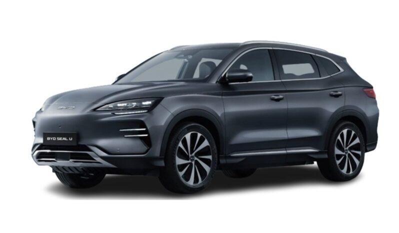 Vista frontal BYD Seal U DM-i en renting