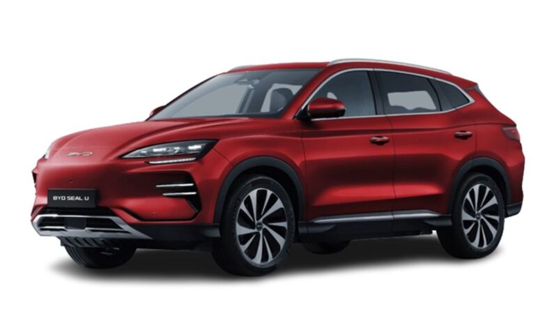 Vista frontal BYD Seal U en renting