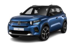 Vista frontal Citroën C3 en renting