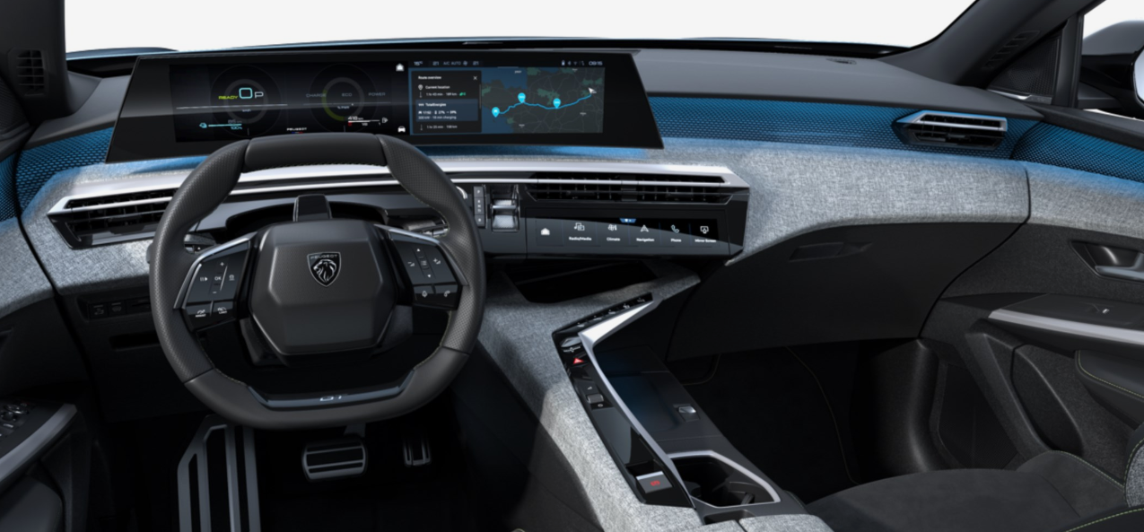 Peugeot 3008 híbrido no enchufable lleno