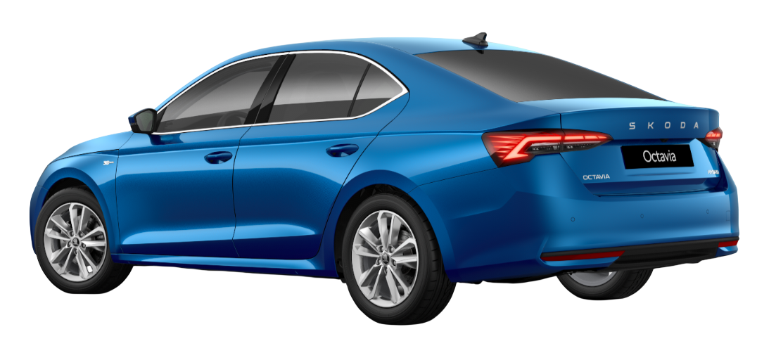 Skoda Octavia Híbrido no enchufable lleno
